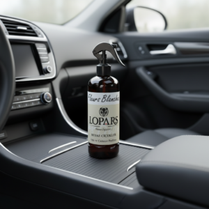 LOPARS Vanilya 500 ml araç parfümü beyaz arka plan profesyonel ürün çekimi