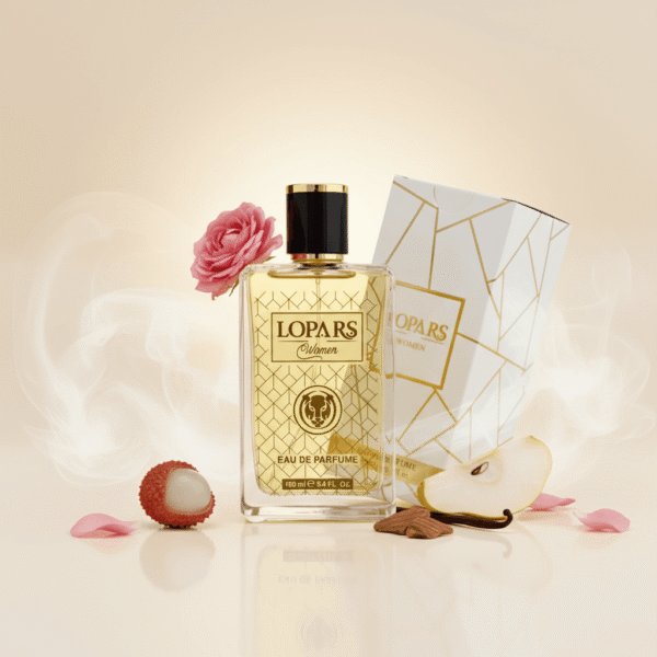 Parfums de Marly Delina Exclusif karakterini taşıyan Lopars L-238; liçi, Türk gülü ve vanilya notalarıyla yoğun ve kalıcı bir kadın parfümüdür.