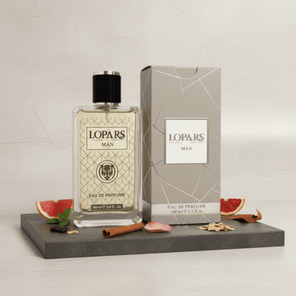 Lopars L-160 referans karakter 1 Million esintili şişe görseli – tatlı ve güçlü EDP erkek kokusu