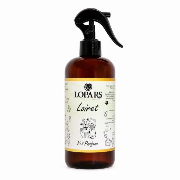 loiret 500 ml kedi köpek parfümü ekonomik boy sprey şişe