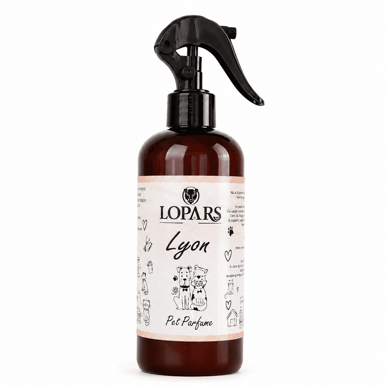lyon 500 ml kedi köpek parfümü ekonomik boy sprey şişe