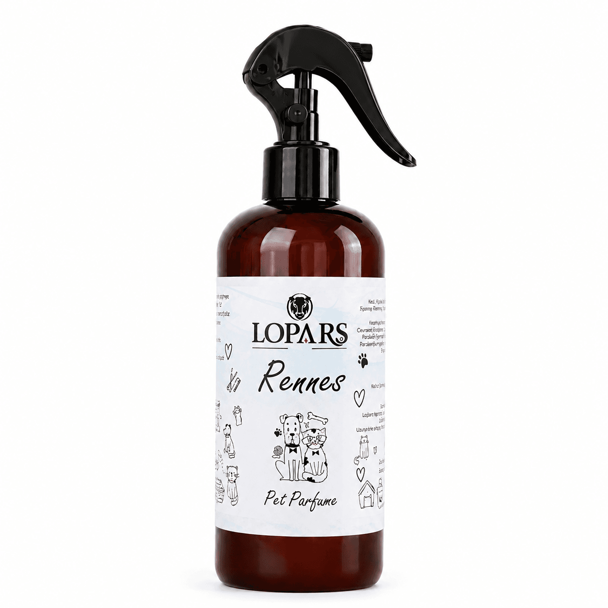 rennes 500 ml kedi köpek koku giderici ekonomik boy sprey şişe