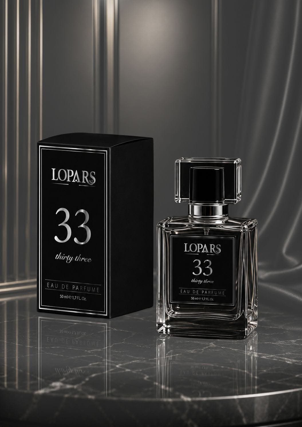 LOPARS 33 Niche Unisex Parfüm EDP 50 ml - Görsel 3