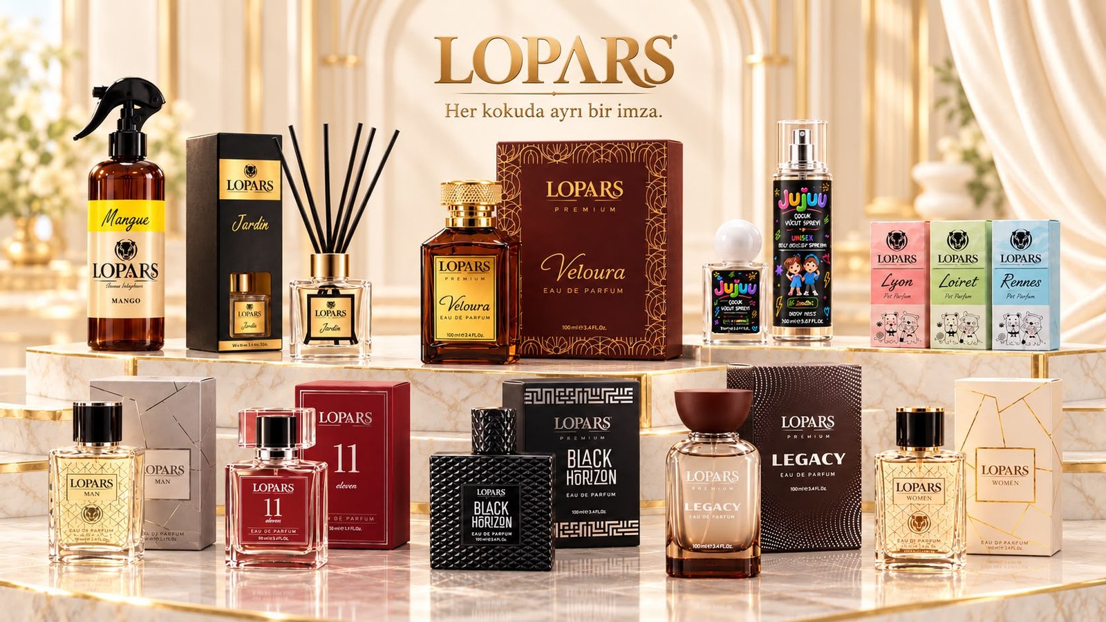 Lopars parfüm ve koku ürünleri